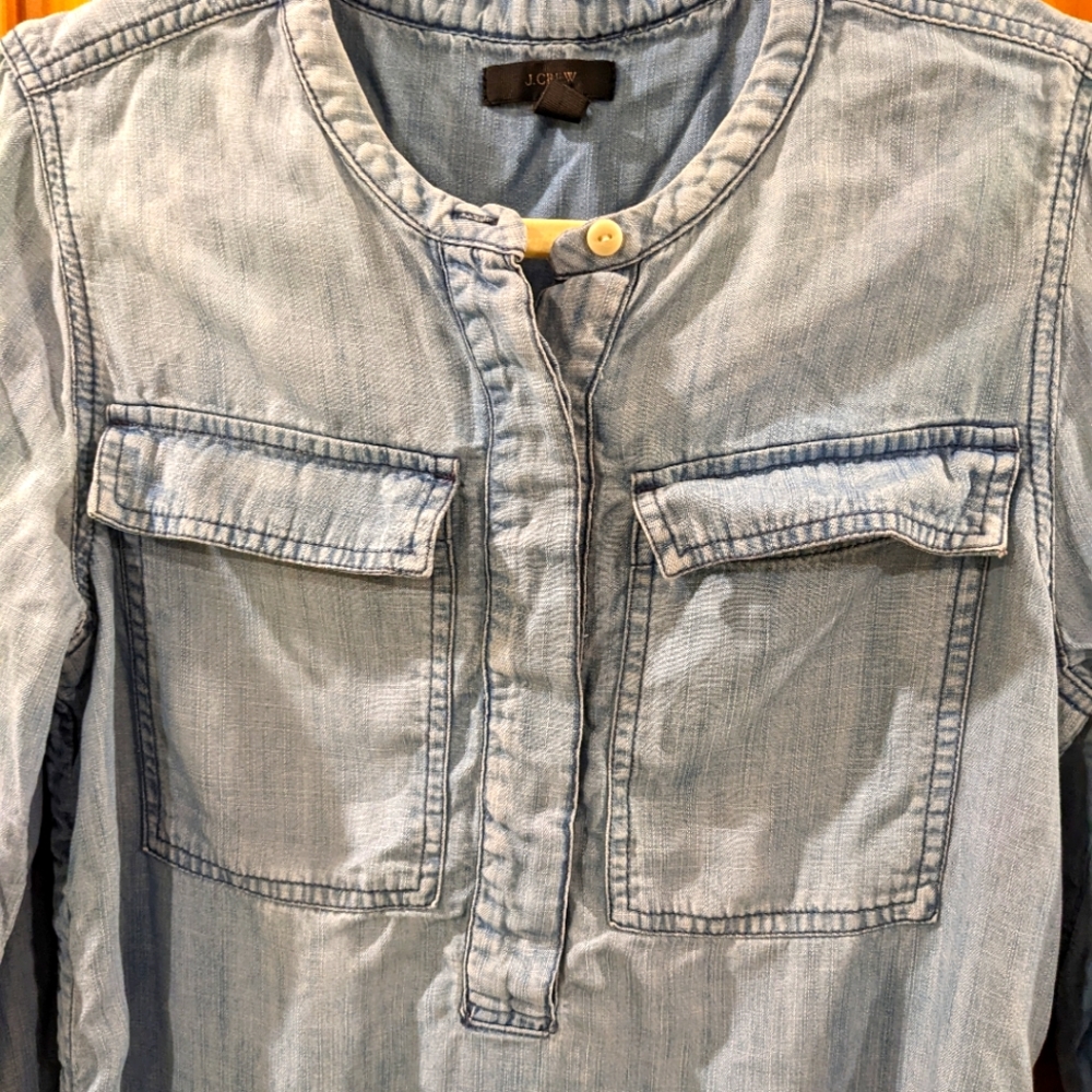 Denim Shirt Dress
